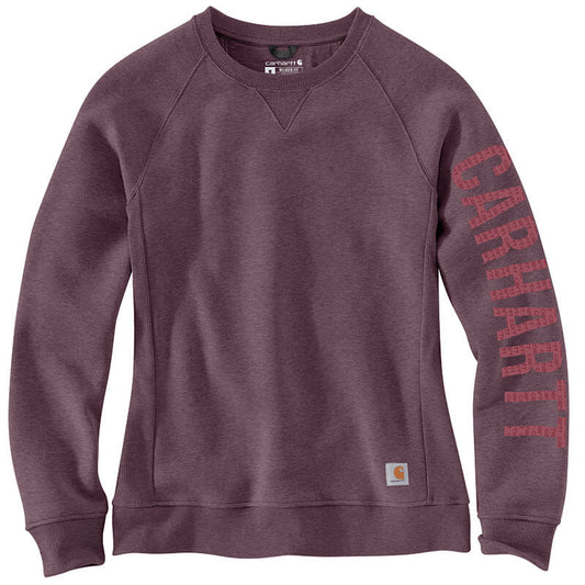 104410 - Carhartt Women's Relaxed Fit Midweight Crewneck Sweatshirt