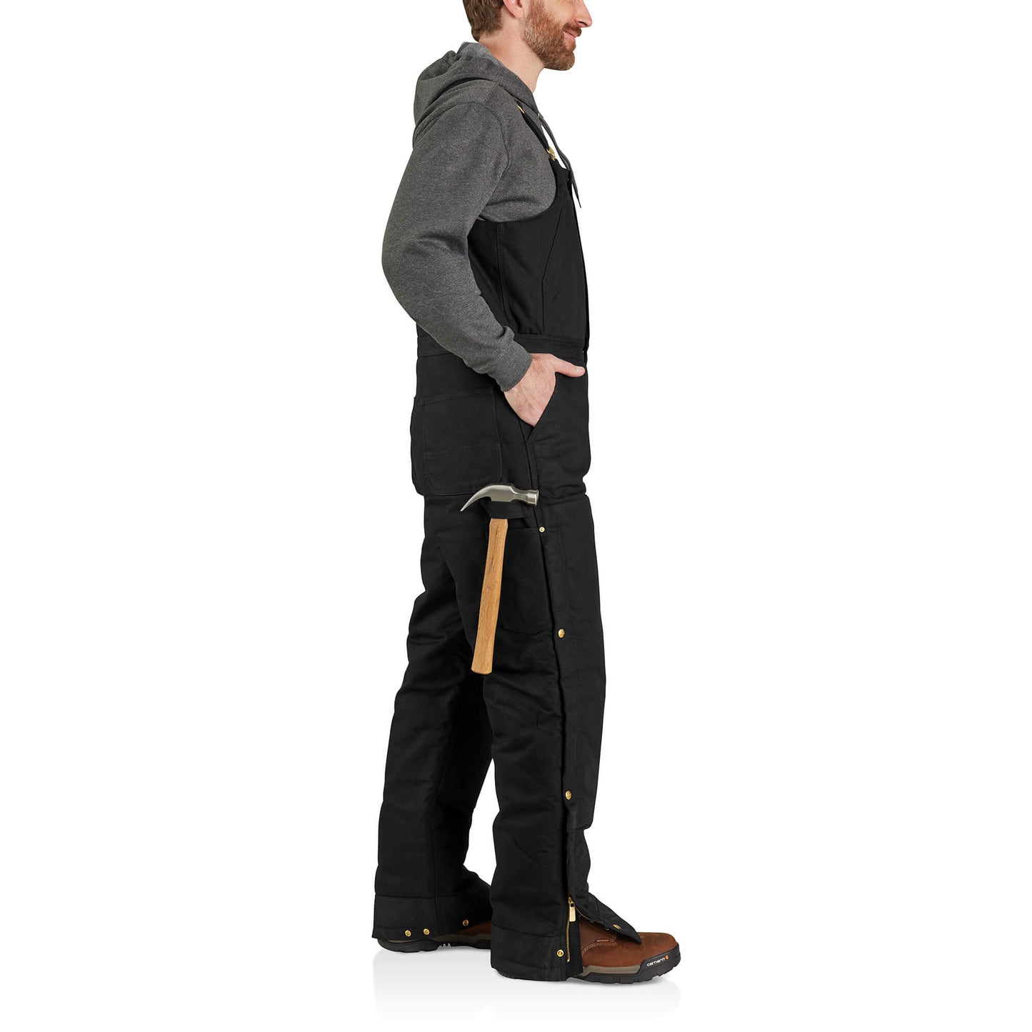 105470 - Carhartt  Loose Fit Firm Duck Insulated Biberall