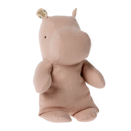 Maileg Small Hippo, Soft Rose