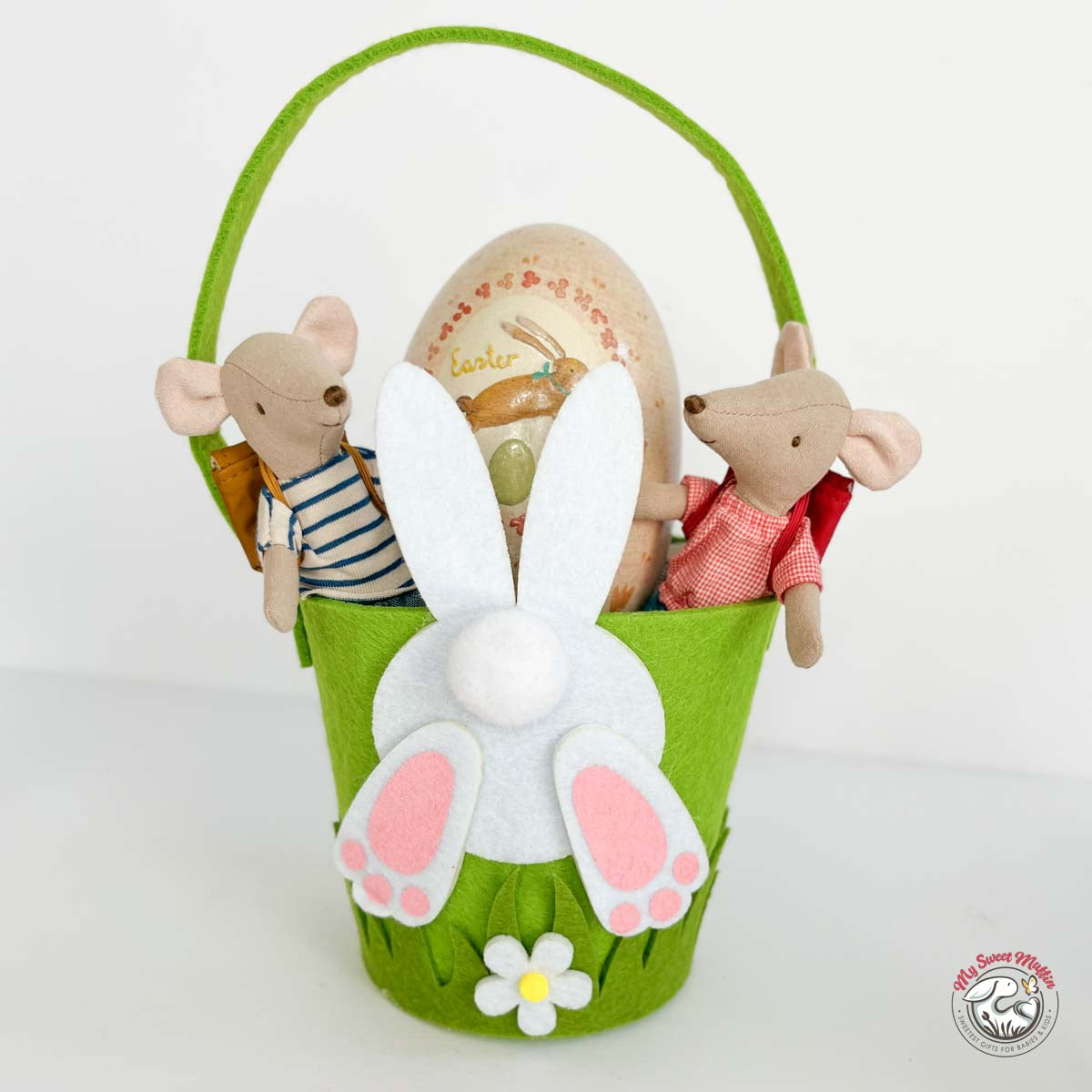 Bunny Felt Easter Basket