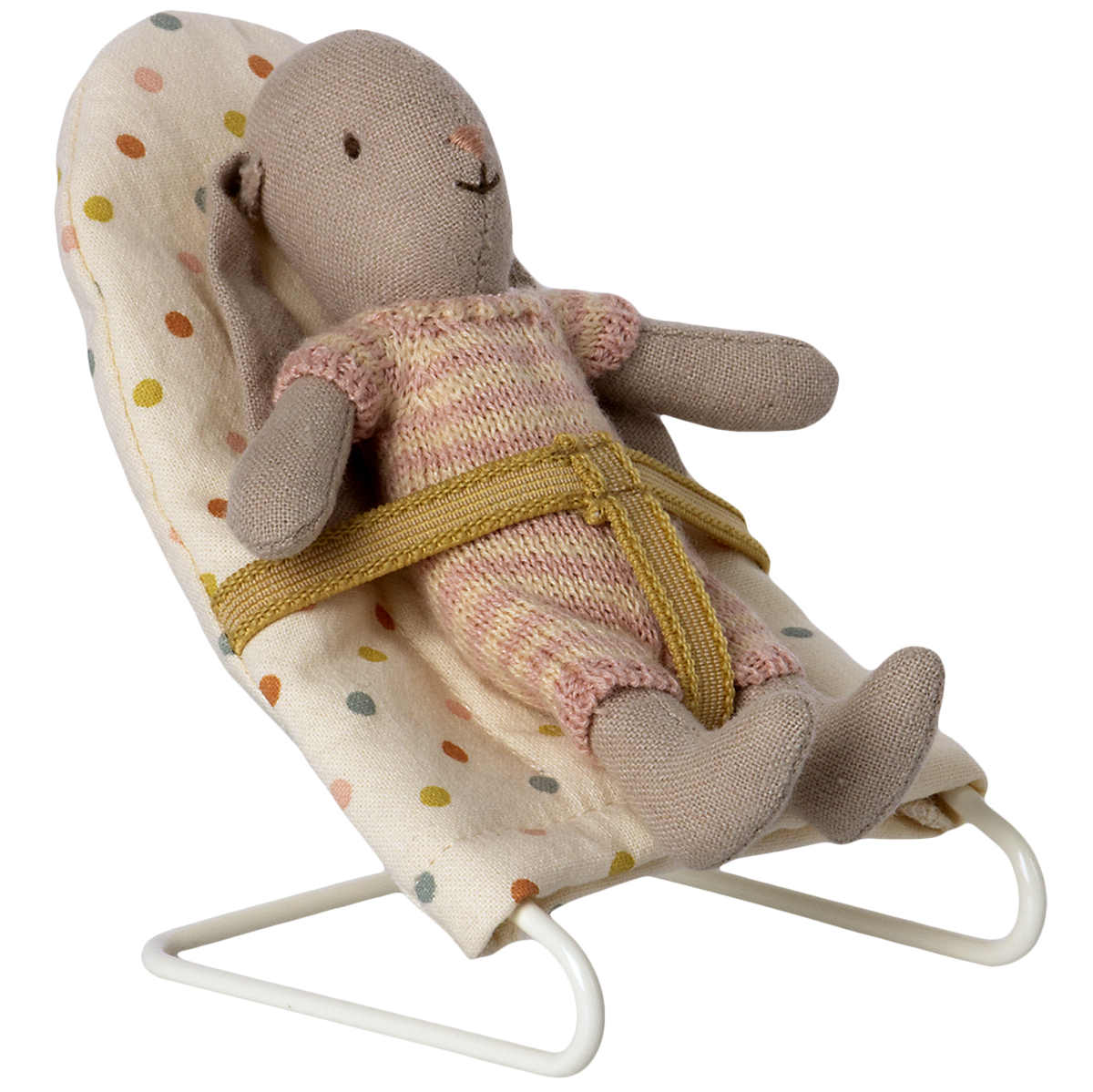 Maileg Micro Bouncy Chair, Multi Dots