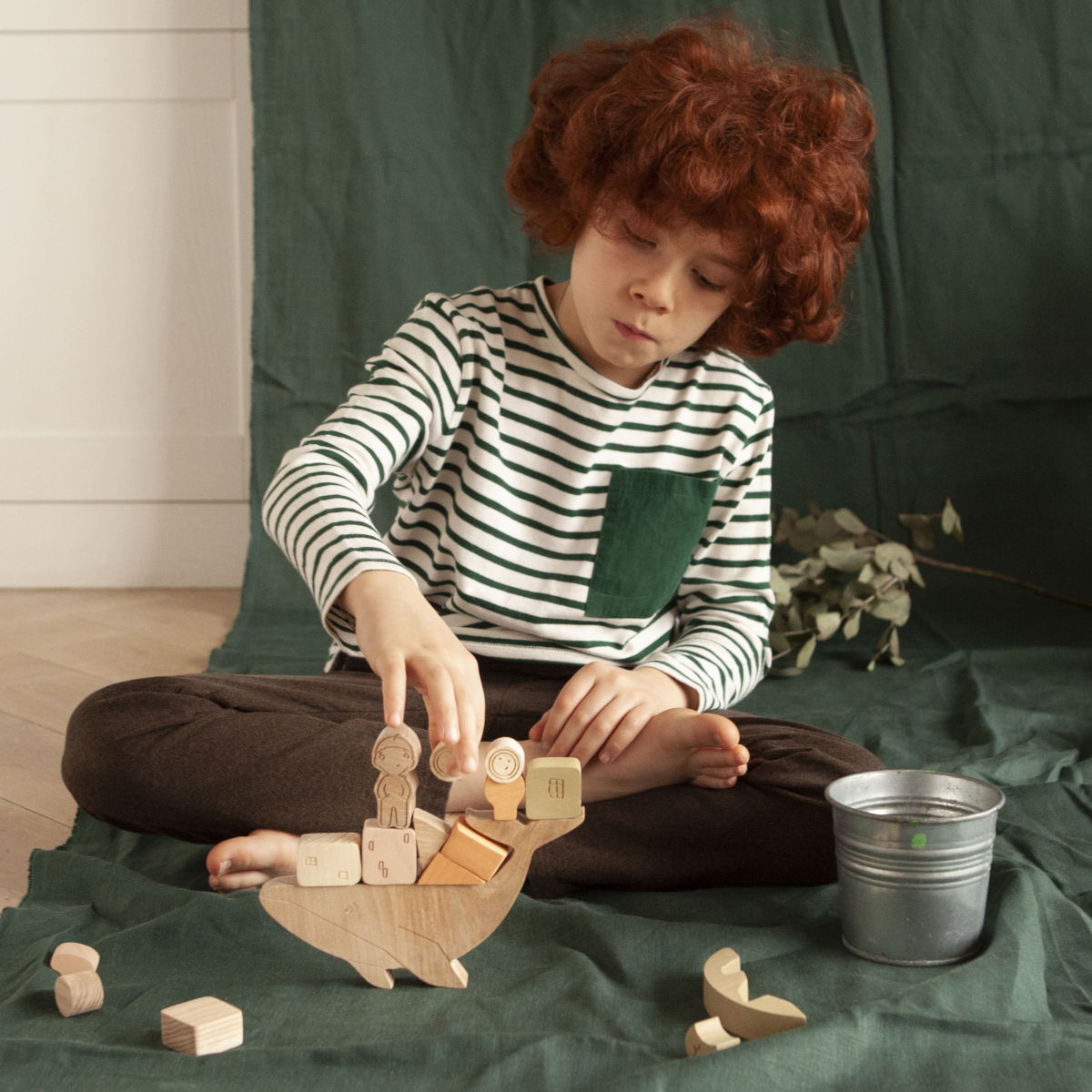 Babai Stories from the Sea Wooden Balancing Game