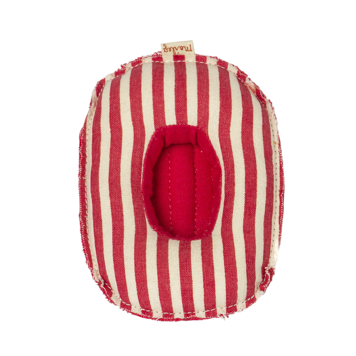 Maileg Mouse size Boat, Red Stripe